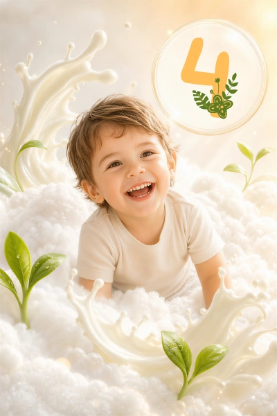 حليب اطفال المرحلة الرابعة