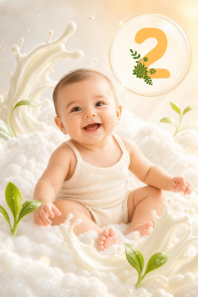 حليب اطفال المرحلة الثانية